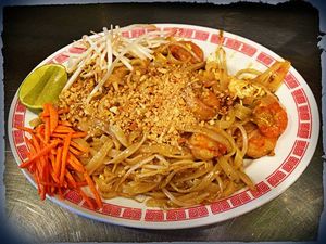 Pad thai shrimp